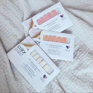 Color street nail polish strips